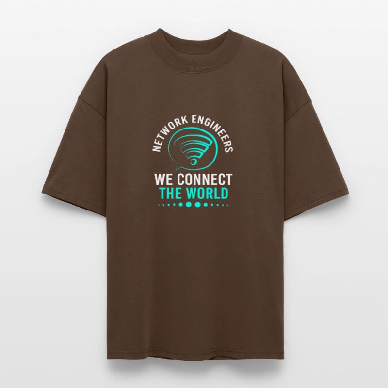 Network Engineer Programmer Computer Scientist Stanley/Stella Oversized Unisex Organic T-shirt Blaster 2.0