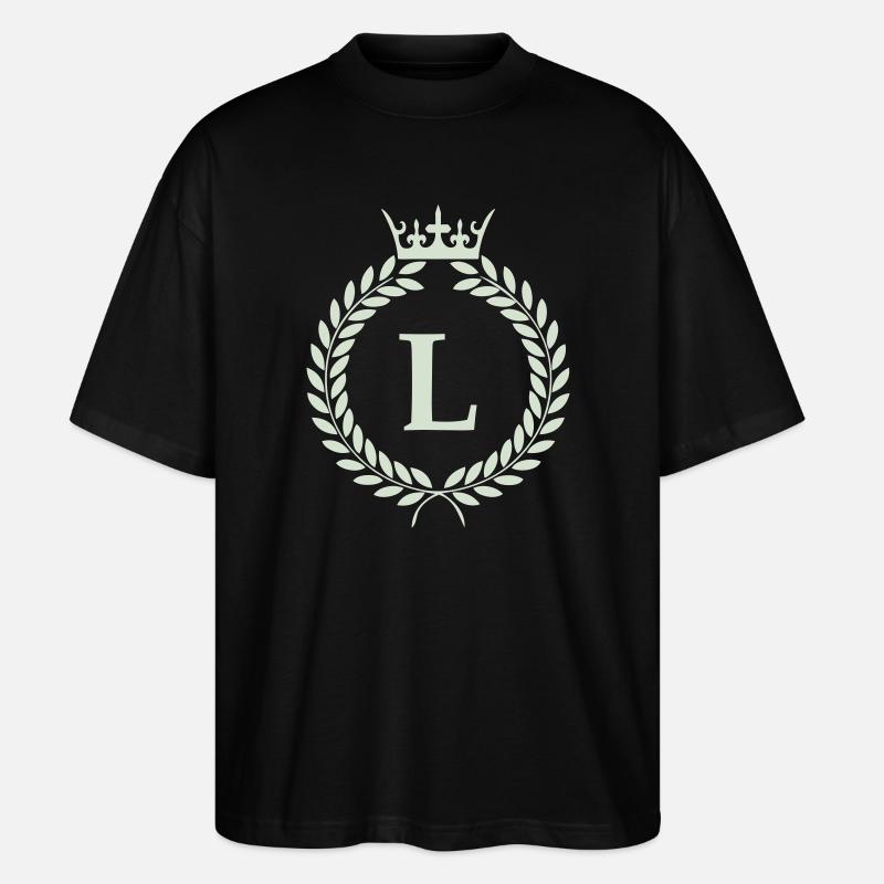 L_wappen- - T-shirt bio Blaster 2.0 coupe oversize Stanley/Stella Unisexe - noir