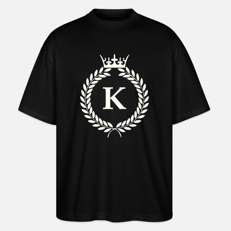 K_wappen- - Stanley/Stella Oversized Unisex Bio T-Shirt Blaster 2.0 - Schwarz