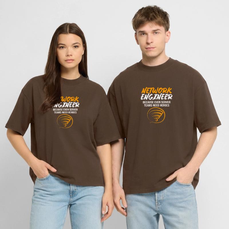 Network Computer Scientist Programmer Admin Stanley/Stella Oversized Unisex Organic T-shirt Blaster 2.0