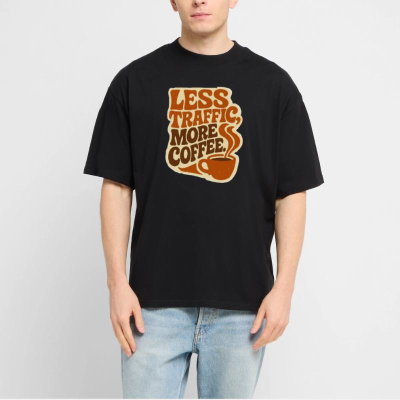 Zero Transport, Max Caffeine: The Ultimate Workflow Stanley/Stella Oversized Unisex Organic T-shirt Blaster 2.0