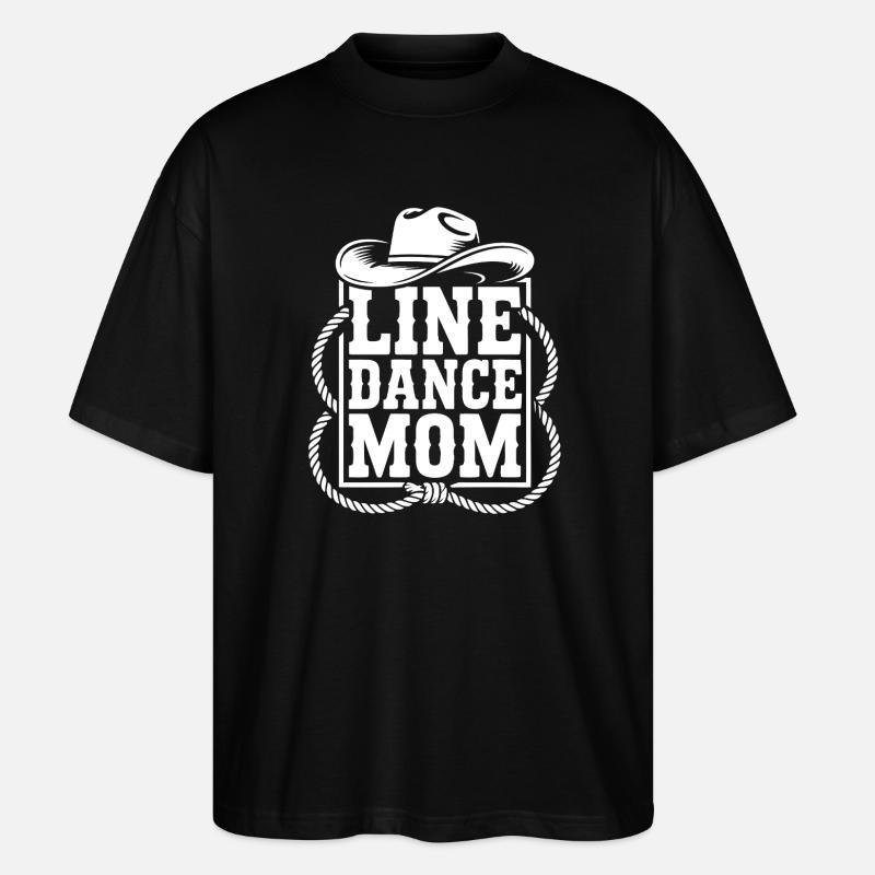 Maman de danse occidentale - T-shirt bio Blaster 2.0 coupe oversize Stanley/Stella Unisexe - noir
