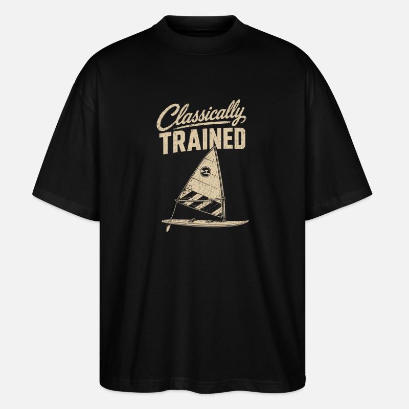 Classically Trained Sailor Tee - Stanley/Stella Oversized Unisex Organic T-shirt Blaster 2.0 - black