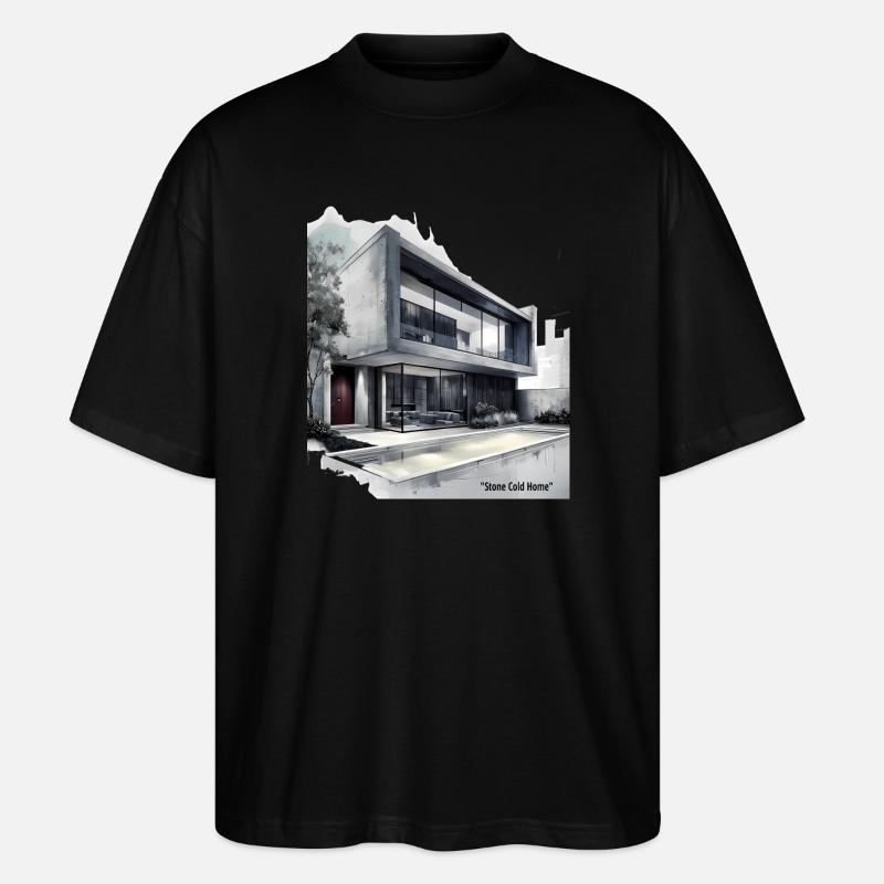 Stone Cold Modern Home - Stanley/Stella Oversized Unisex Bio T-Shirt Blaster 2.0 - Schwarz