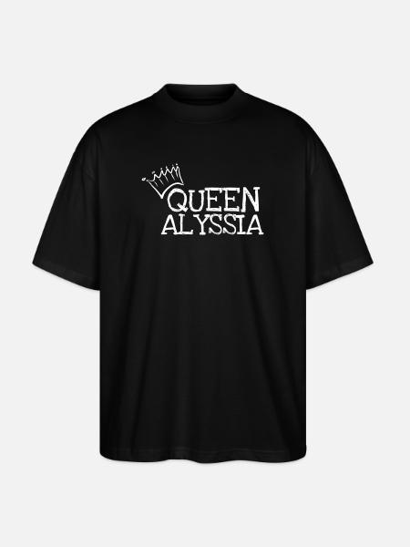 Gift for Alyssia - Stanley/Stella Oversized Unisex Organic T-shirt Blaster 2.0 - black