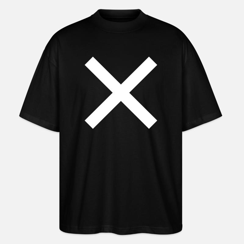 Signes X - T-shirt bio Blaster 2.0 coupe oversize Stanley/Stella Unisexe - noir