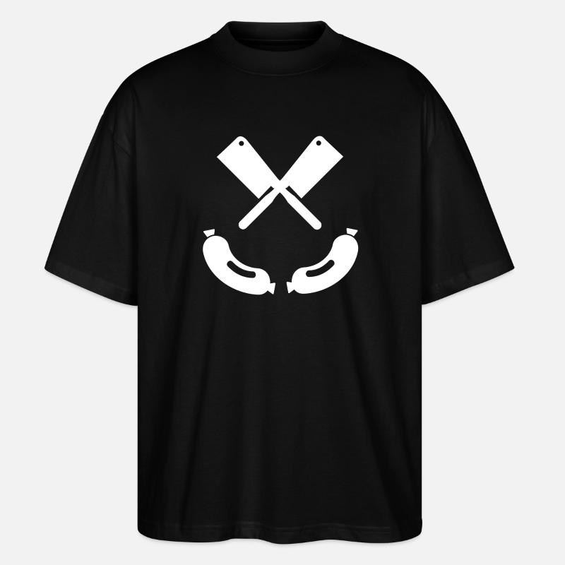 Boucher - T-shirt bio Blaster 2.0 coupe oversize Stanley/Stella Unisexe - noir