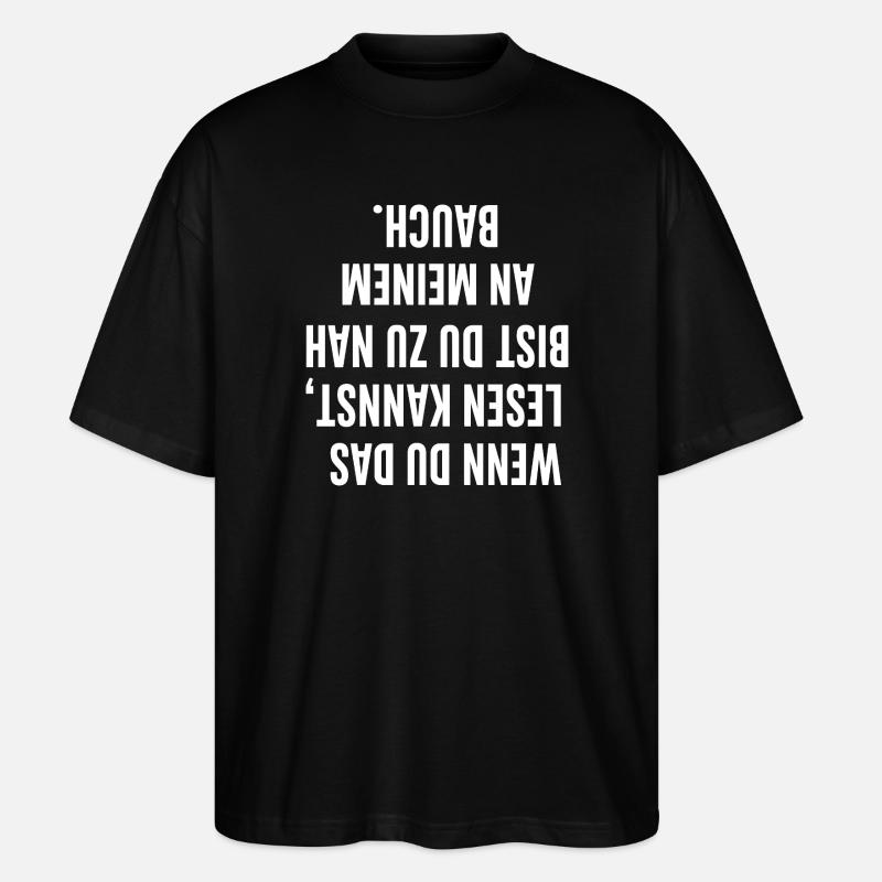 Funny Design 2 - T-shirt bio Blaster 2.0 coupe oversize Stanley/Stella Unisexe - noir
