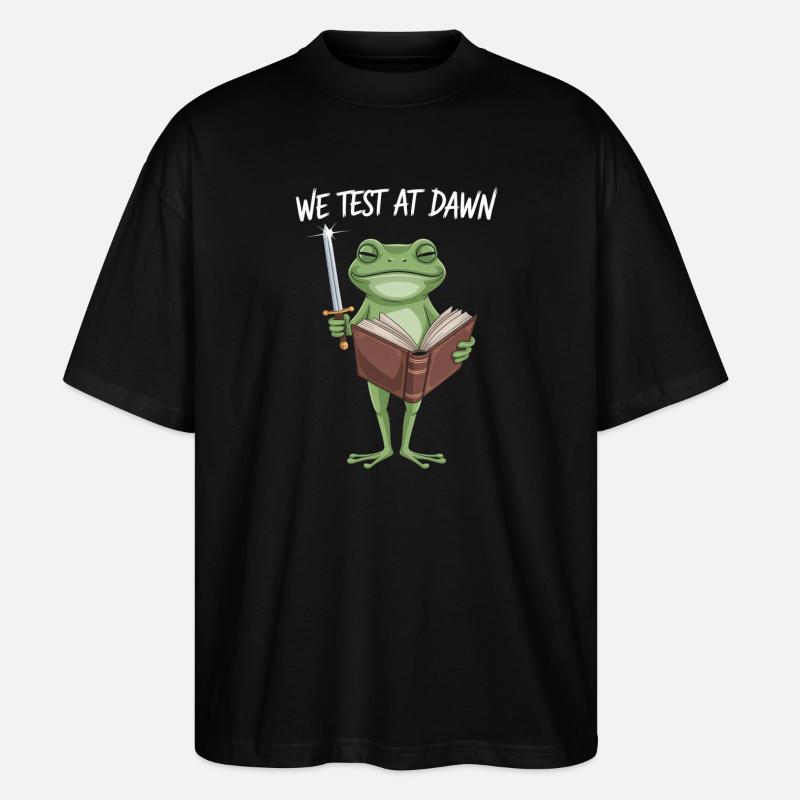 Nous testons chez Dawn Frog Wizard - T-shirt bio Blaster 2.0 coupe oversize Stanley/Stella Unisexe - noir