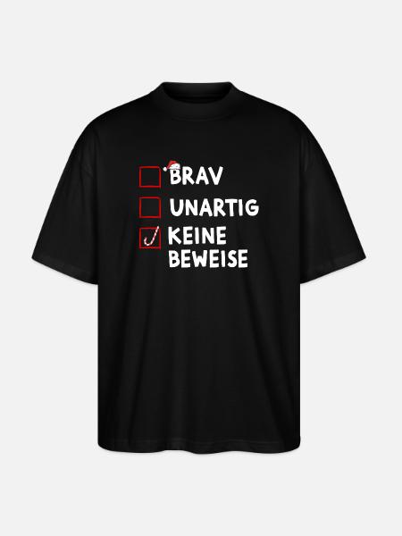 Brav Unartig Keine Beweise - Stanley/Stella Oversized Unisex Organic T-shirt Blaster 2.0 - black