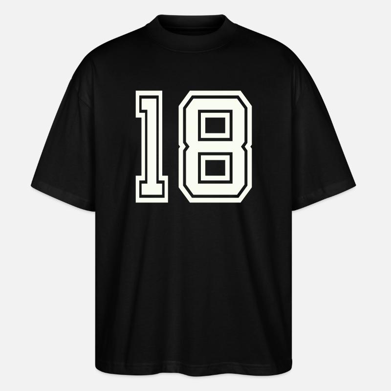 18 - T-shirt bio Blaster 2.0 coupe oversize Stanley/Stella Unisexe - noir