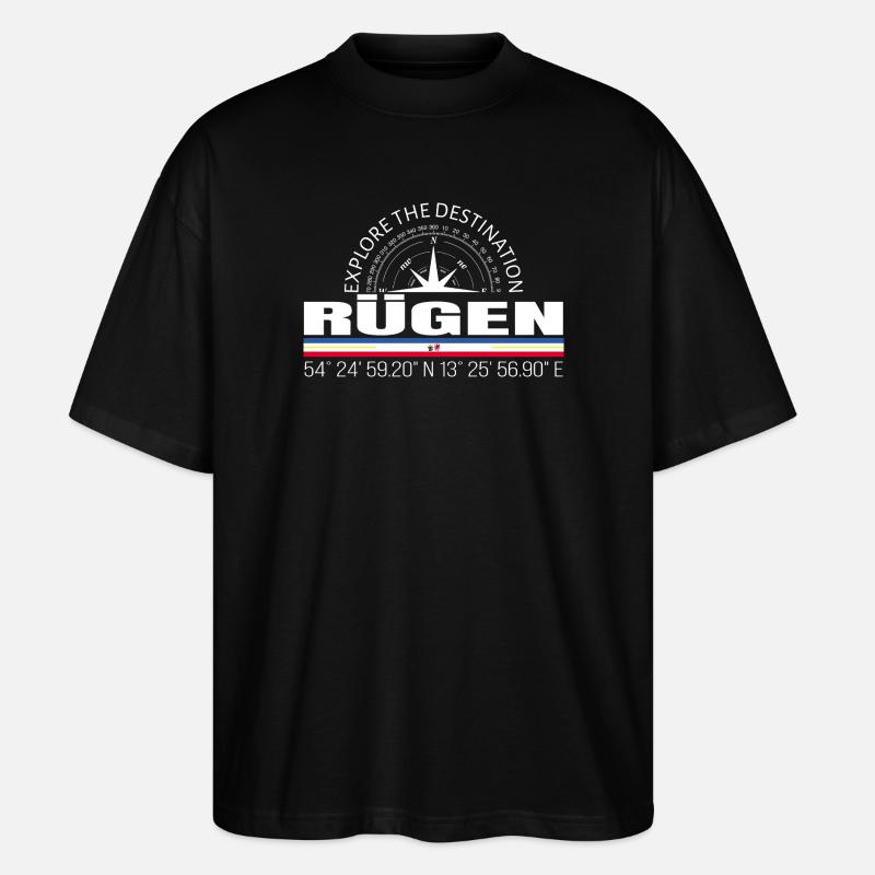 Réprimander - T-shirt bio Blaster 2.0 coupe oversize Stanley/Stella Unisexe - noir