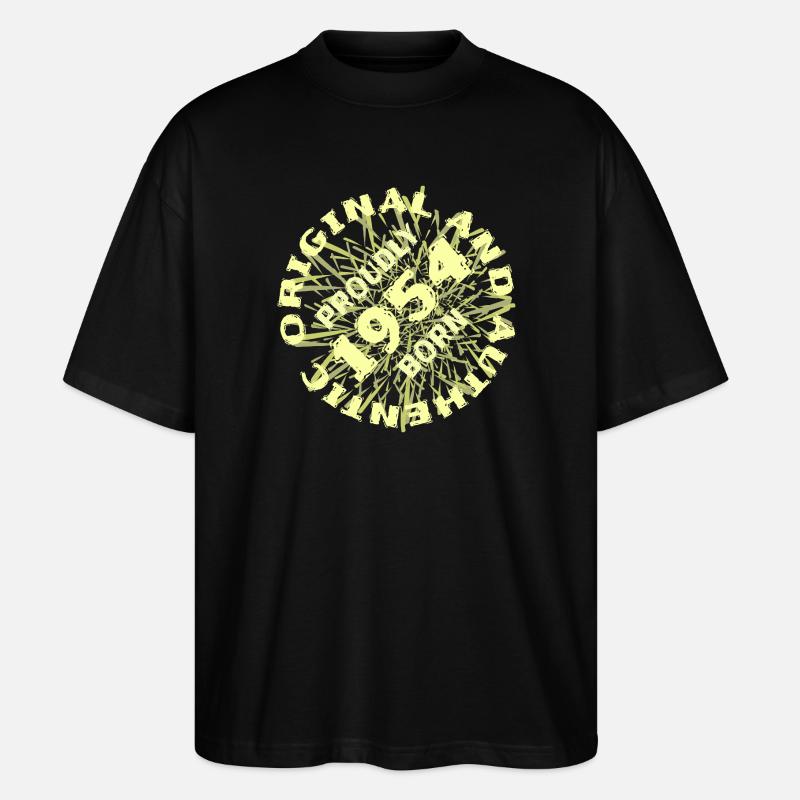 Authentic 1954 - Stanley/Stella Oversized Unisex Organic T-shirt Blaster 2.0 - black