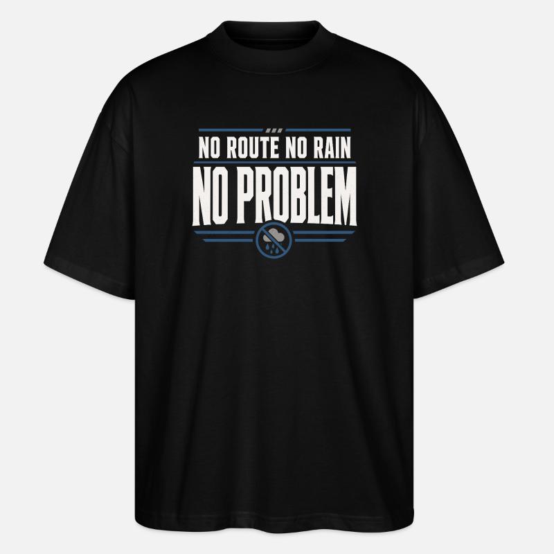 Retired Postman Retired Postman - Stanley/Stella Oversized Unisex Organic T-shirt Blaster 2.0 - black