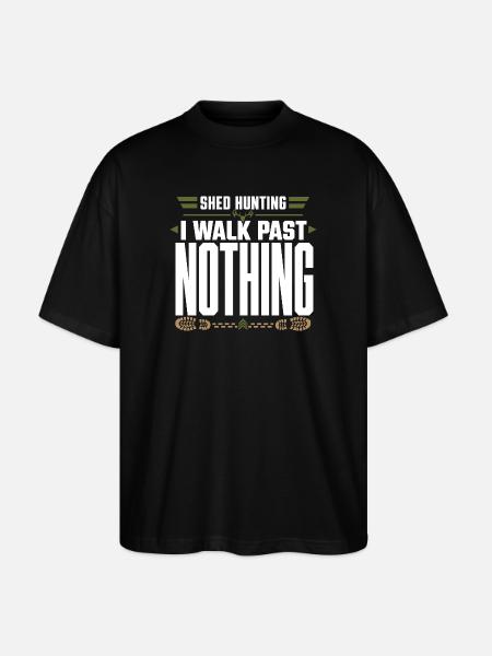 Scale-hunting-scale-hunter-antler-hunting-whitetail - Stanley/Stella Oversized Unisex Organic T-shirt Blaster 2.0 - black
