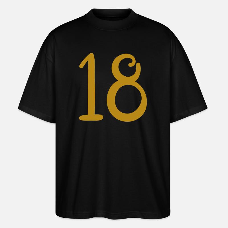 18 - Stanley/Stella Oversized Unisex Organic T-shirt Blaster 2.0 - black