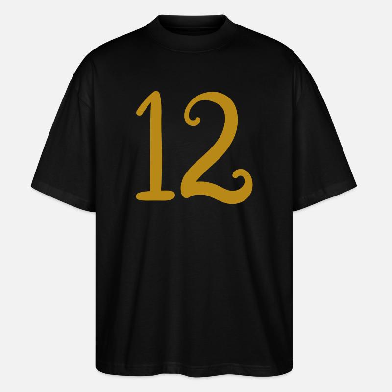 12 - Stanley/Stella Oversized Unisex Organic T-shirt Blaster 2.0 - black