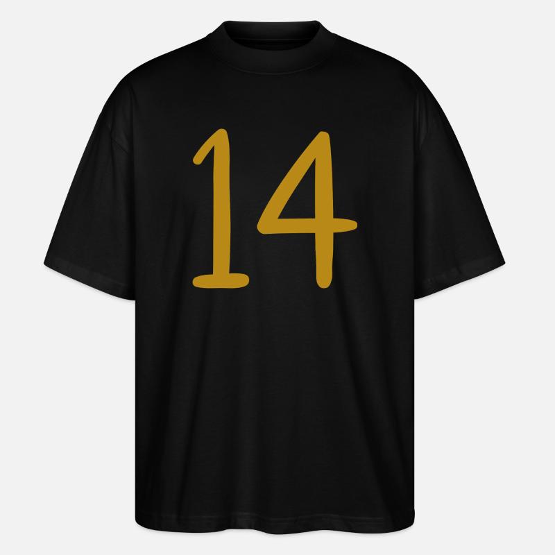 14 - Stanley/Stella Oversized Unisex Bio T-Shirt Blaster 2.0 - Schwarz