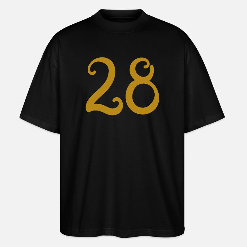 28 - Stanley/Stella Oversized Unisex Organic T-shirt Blaster 2.0 - black