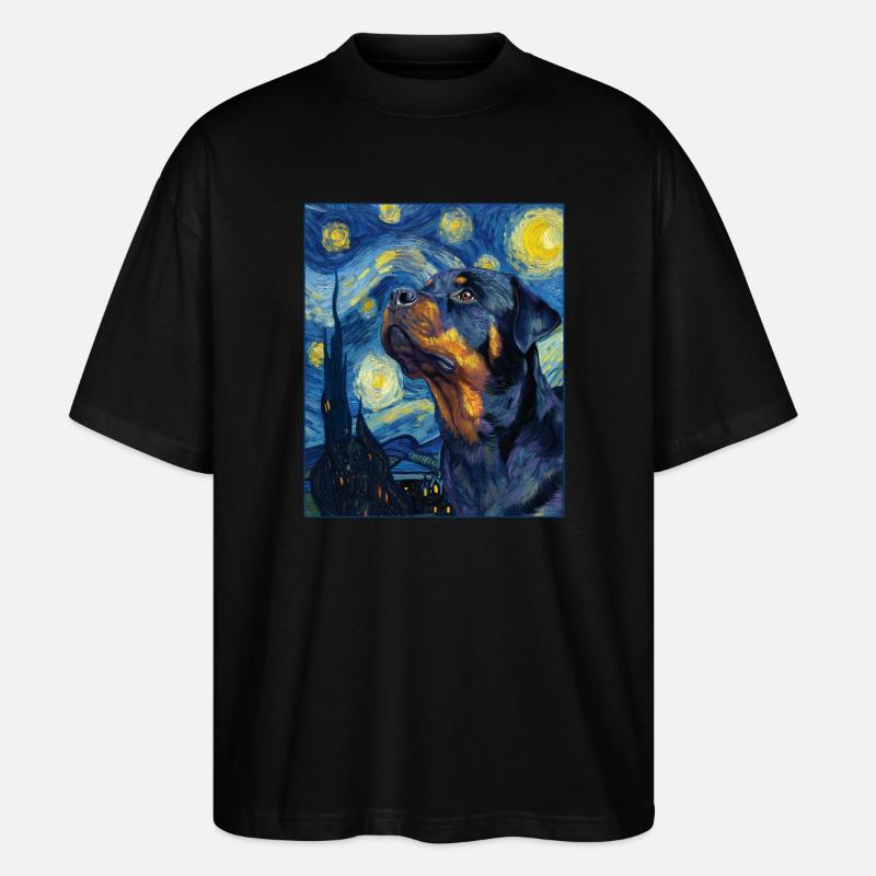 Rottweiler - T-shirt bio Blaster 2.0 coupe oversize Stanley/Stella Unisexe - noir