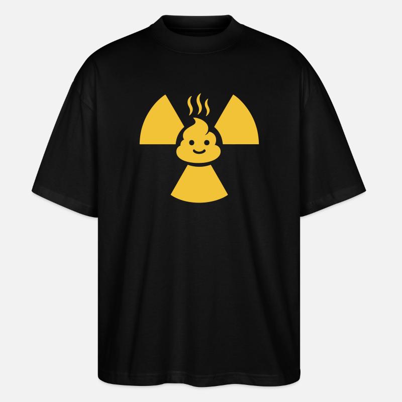 Crotte nucléaire - T-shirt bio Blaster 2.0 coupe oversize Stanley/Stella Unisexe - noir