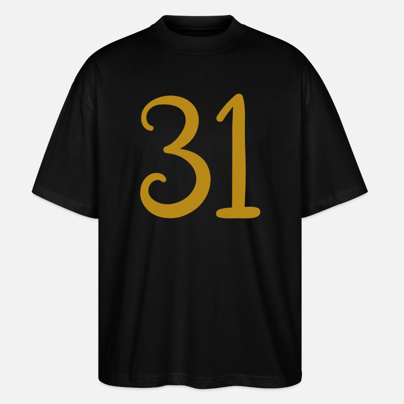 31 - Stanley/Stella Oversized Unisex Bio T-Shirt Blaster 2.0 - Schwarz