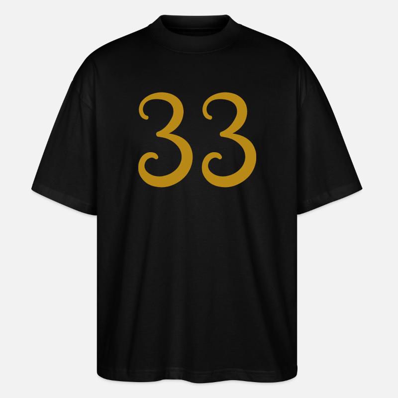 33 - T-shirt bio Blaster 2.0 coupe oversize Stanley/Stella Unisexe - noir
