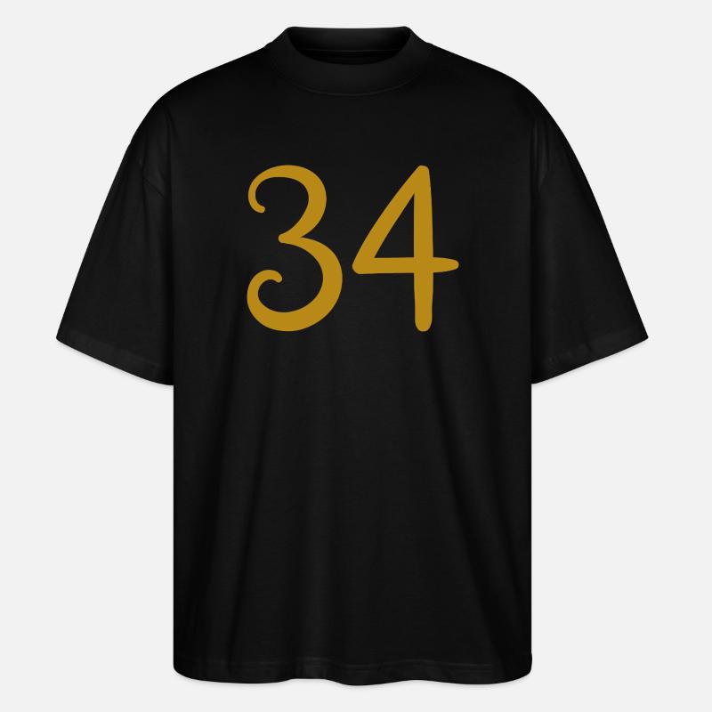 34 - Stanley/Stella Oversized Unisex Bio T-Shirt Blaster 2.0 - Schwarz