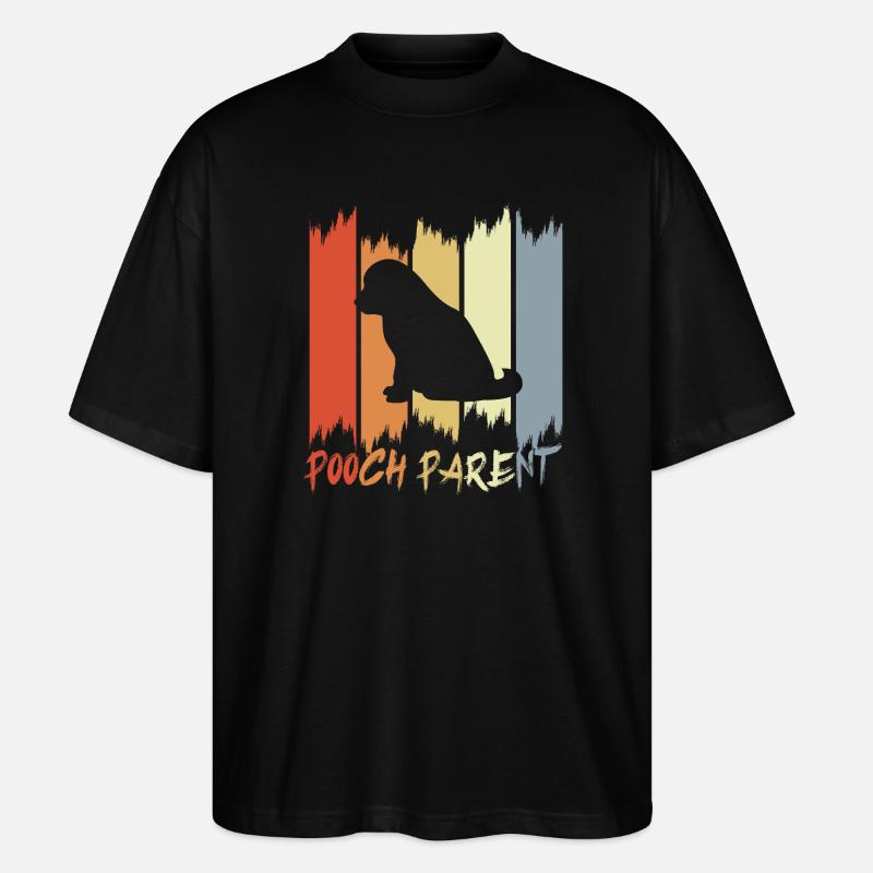 Dog owner - Stanley/Stella Oversized Unisex Organic T-shirt Blaster 2.0 - black