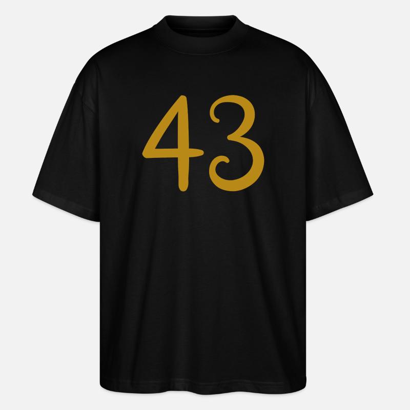 43 - T-shirt bio Blaster 2.0 coupe oversize Stanley/Stella Unisexe - noir