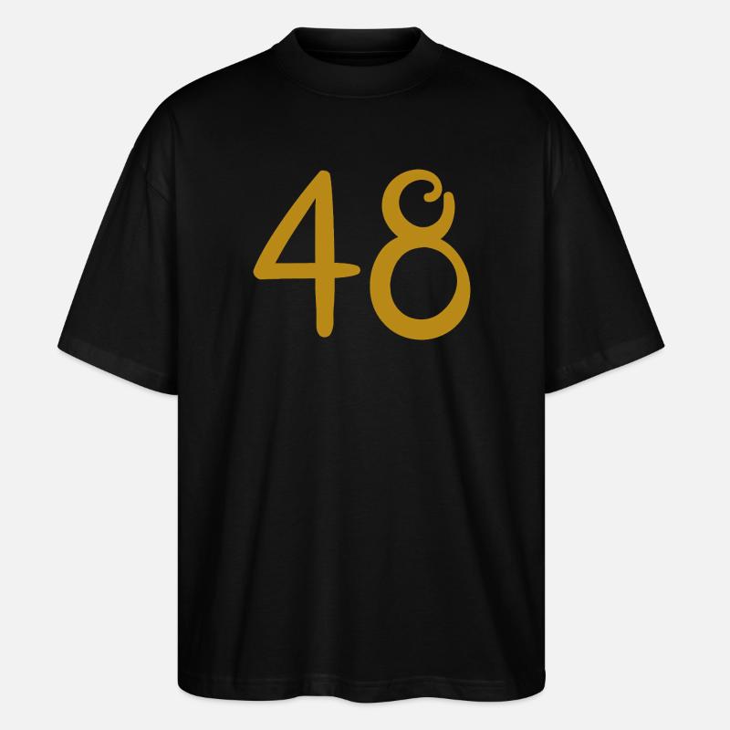 48 - Stanley/Stella Oversized Unisex Organic T-shirt Blaster 2.0 - black