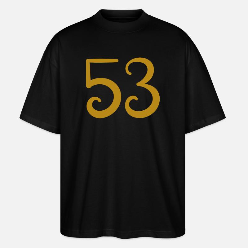 53 - Stanley/Stella Oversized Unisex Bio T-Shirt Blaster 2.0 - Schwarz