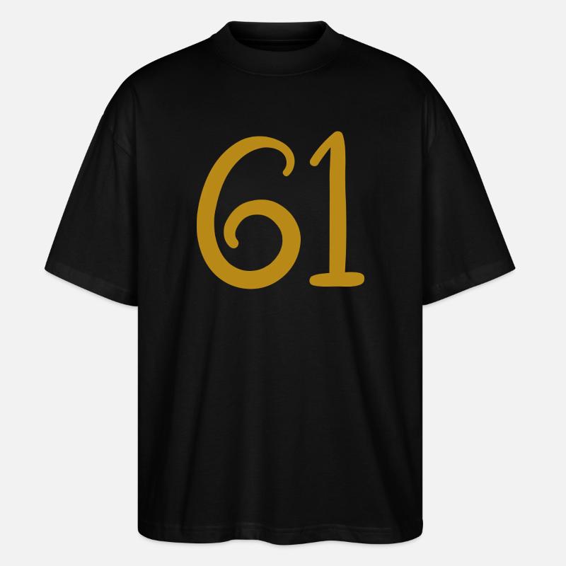 61 - Stanley/Stella Oversized Unisex Bio T-Shirt Blaster 2.0 - Schwarz