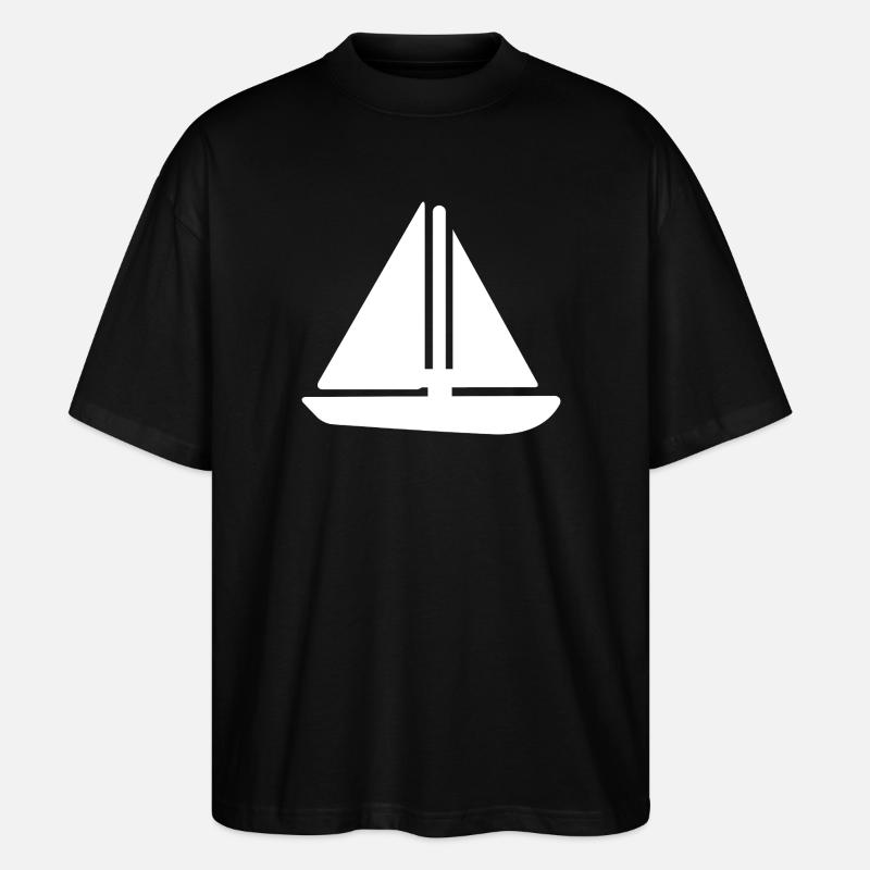 Voile - T-shirt bio Blaster 2.0 coupe oversize Stanley/Stella Unisexe - noir