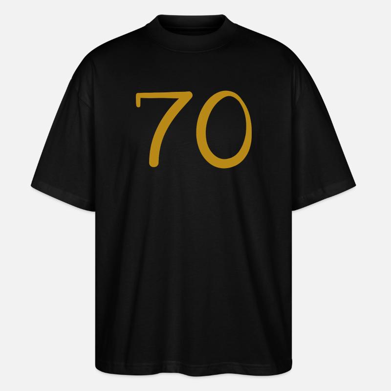 70 - Stanley/Stella Oversized Unisex Bio T-Shirt Blaster 2.0 - Schwarz