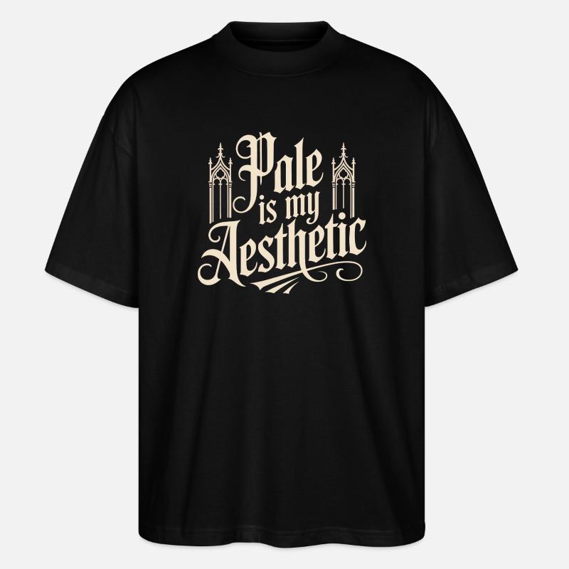 Die Stange ist meine Ästhetik - Stanley/Stella Oversized Unisex Bio T-Shirt Blaster 2.0 - Schwarz