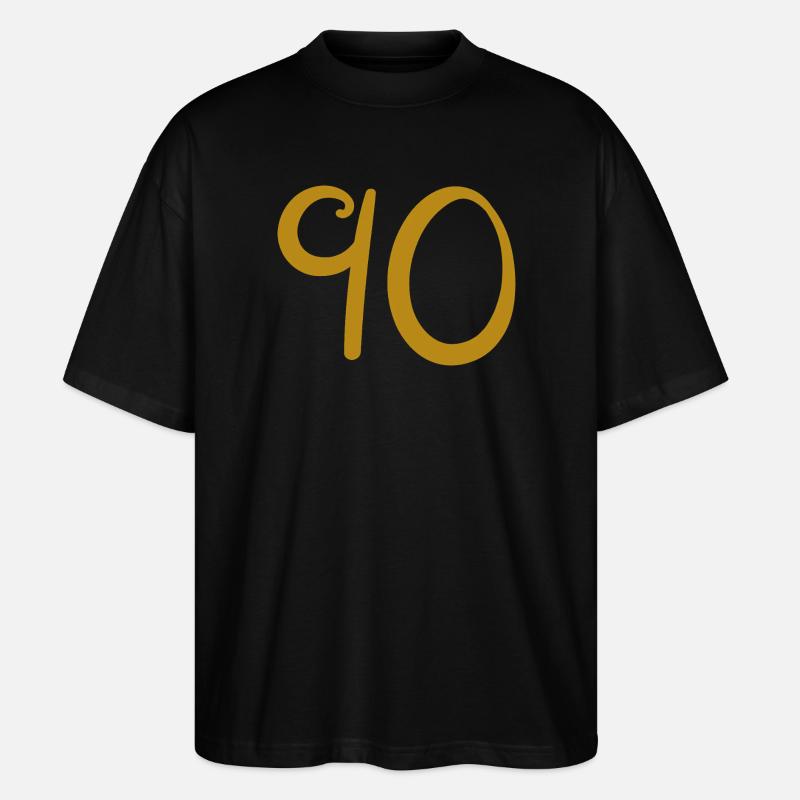 90 - Stanley/Stella Oversized Unisex Organic T-shirt Blaster 2.0 - black