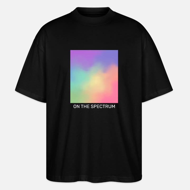 Sur le spectre - T-shirt bio Blaster 2.0 coupe oversize Stanley/Stella Unisexe - noir