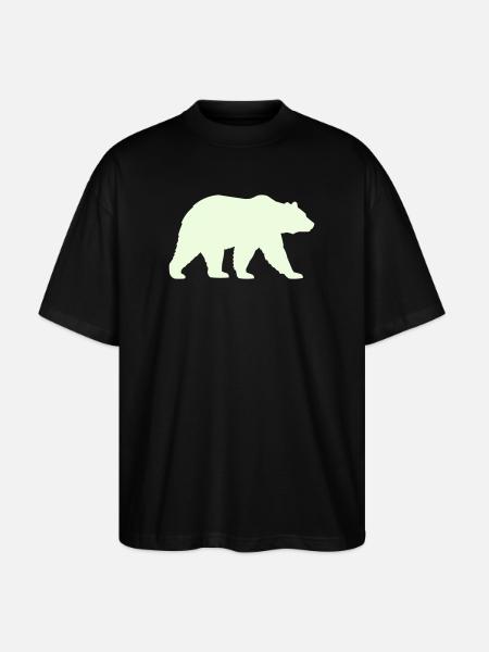 grizzly_baer- - Stanley/Stella Oversized Unisex Organic T-shirt Blaster 2.0 - black