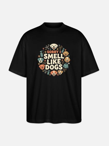 Zwingertechniker, Zwingerassistent, Tierpflege - Stanley/Stella Oversized Unisex Bio T-Shirt Blaster 2.0 - Schwarz