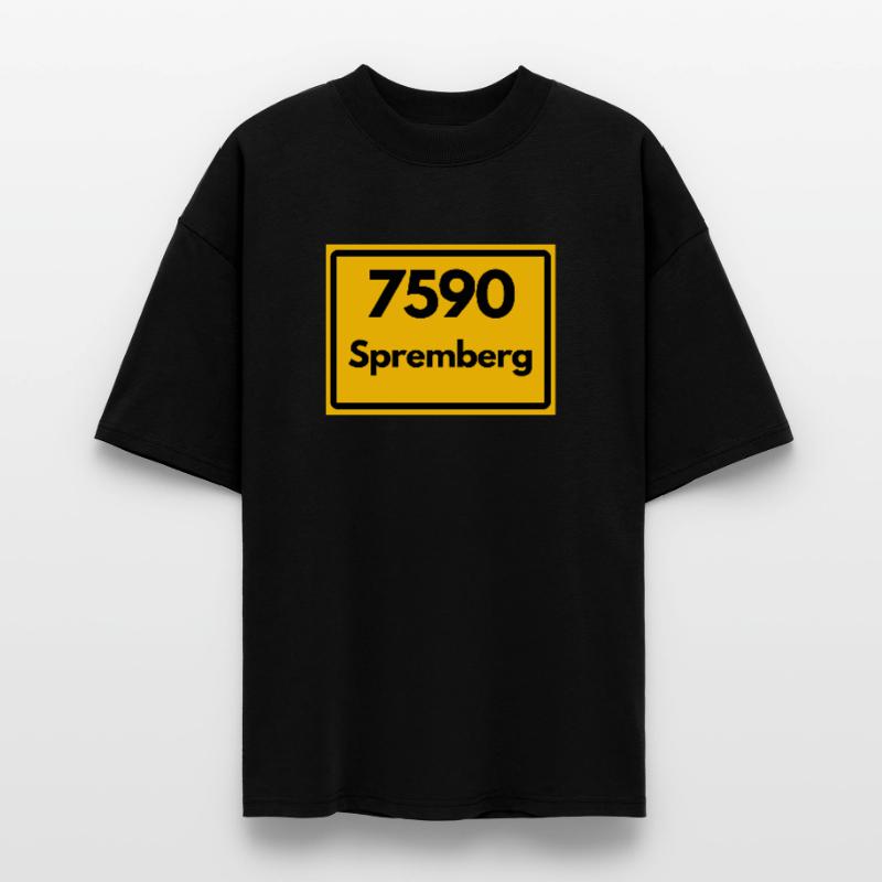 OLD POSTCODE POSTCODE, BRANDENBURG 7590 SPREMBERG Stanley/Stella Oversized Unisex Organic T-shirt Blaster 2.0