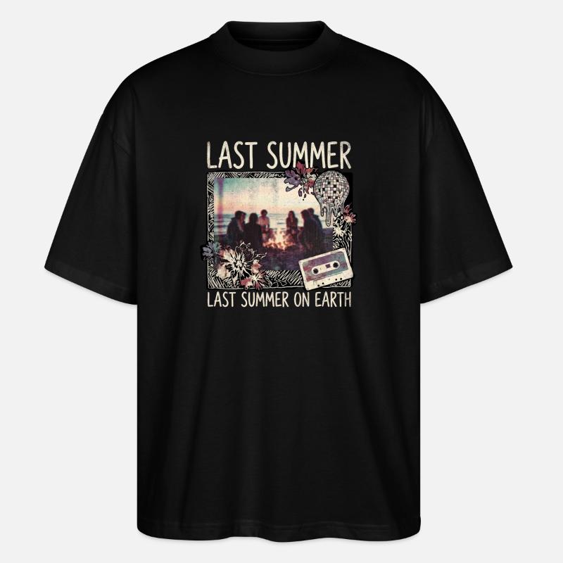 Last Buzzer - Stanley/Stella Oversized Unisex Organic T-shirt Blaster 2.0 - black