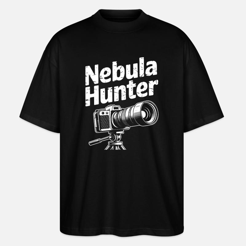 Nebula Hunter Camera Design - Stanley/Stella Oversized Unisex Organic T-shirt Blaster 2.0 - black
