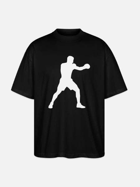 Boxsilhouette Power Boost - Stanley/Stella Oversized Unisex Organic T-shirt Blaster 2.0 - black