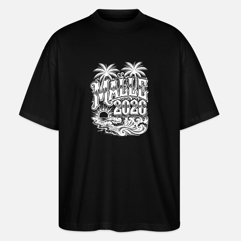 Malle 2026 - Stanley/Stella Oversized Unisex Bio T-Shirt Blaster 2.0 - Schwarz