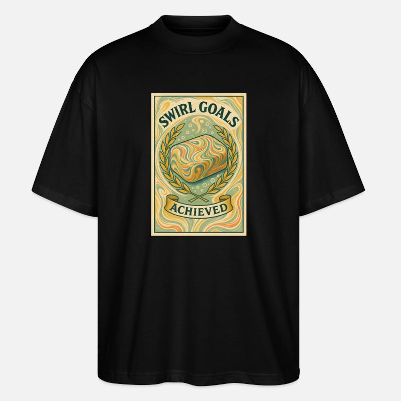 Swirl-Ziele erreicht | Soapmaking - Stanley/Stella Oversized Unisex Bio T-Shirt Blaster 2.0 - Schwarz