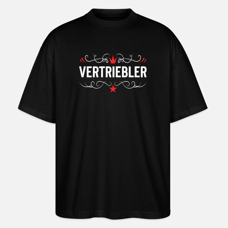 Zahnarzt Beruf - Stanley/Stella Oversized Unisex Bio T-Shirt Blaster 2.0 - Schwarz