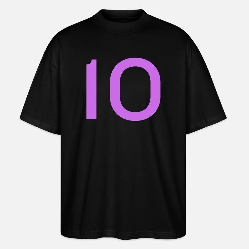 10 - Stanley/Stella Oversized Unisex Bio T-Shirt Blaster 2.0 - Schwarz