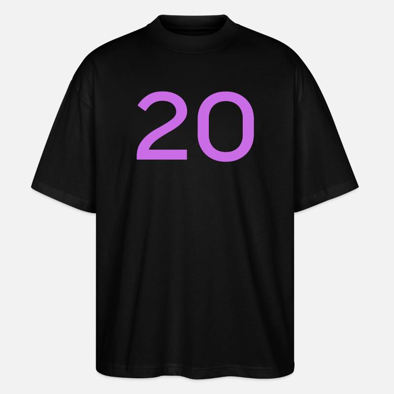 20 - Stanley/Stella Oversized Unisex Organic T-shirt Blaster 2.0 - black