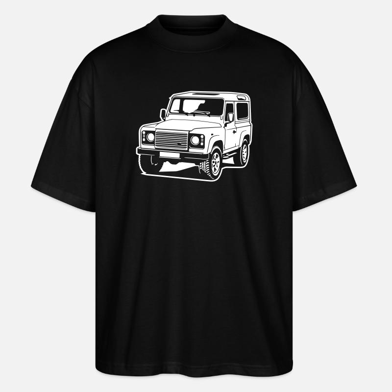 Defender (Difference Image) - Stanley/Stella Oversized Unisex Organic T-shirt Blaster 2.0 - black